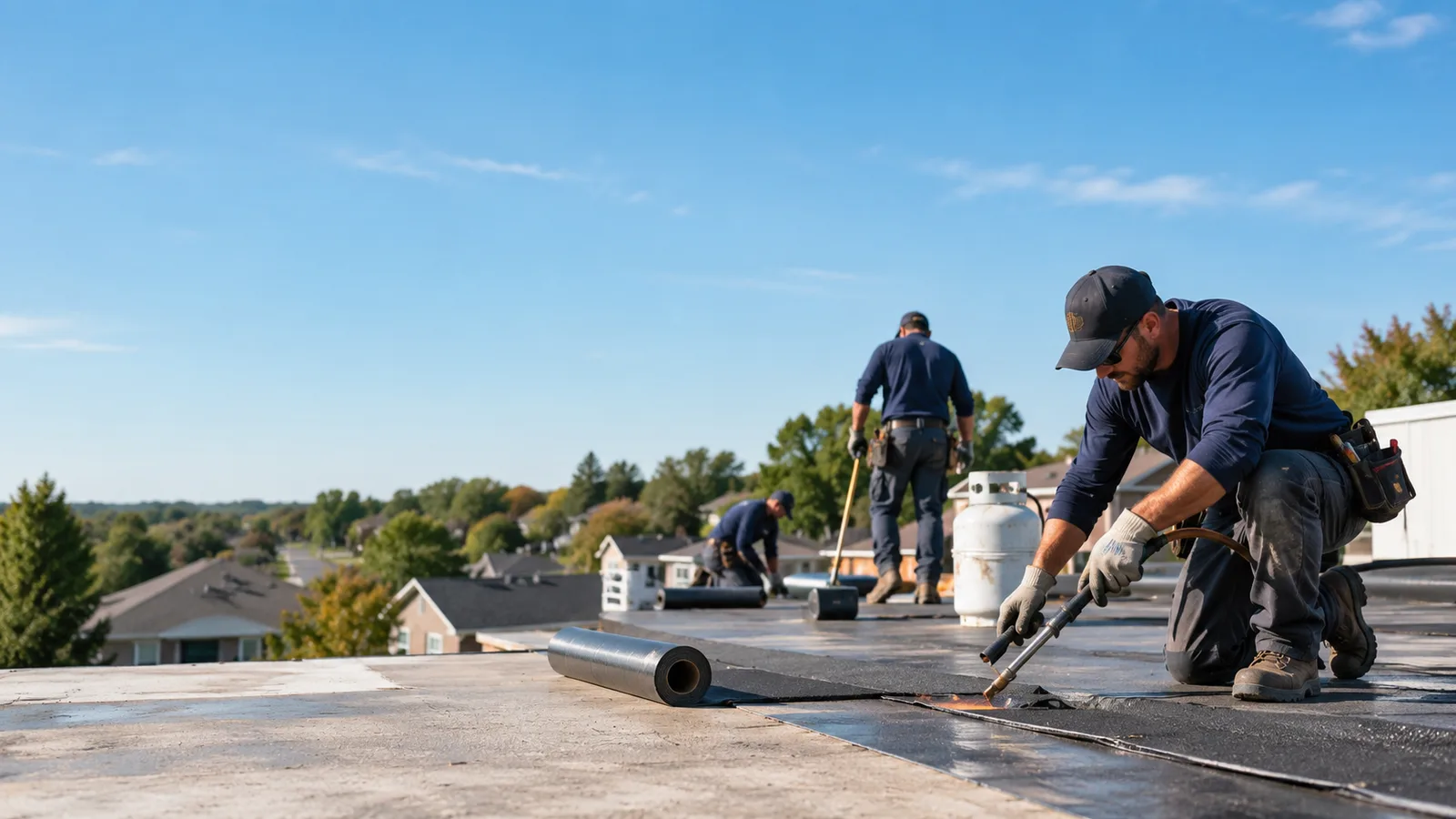 Flat Roof Leak Repair providers in Walsh, IL